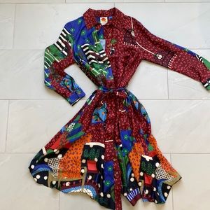 FARM RIO Shirt Dress size S